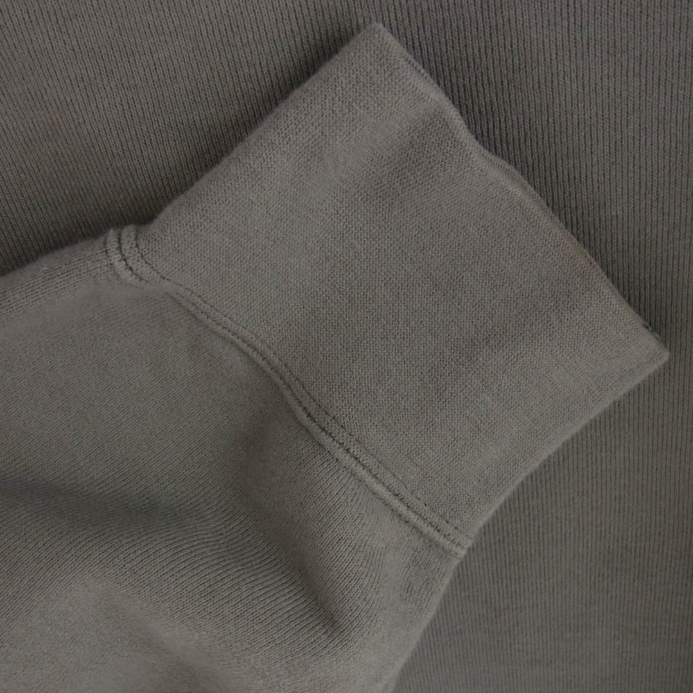 VISVIM ビズビム 17AW 0117205010017 JUMBO CREWNECK L/S VEGGIE DYE 草木染 ジャンボ クルーネック スウェット グレー系 2【中古】