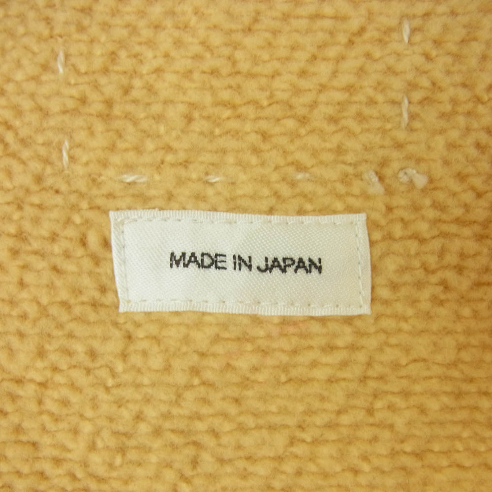 VISVIM ビズビム 21AW 0121205010010 JUMBO SWEAT 3/4 (UNEVEN DYE) ジャンボ 七分袖 スウェット イエロー系 3【中古】