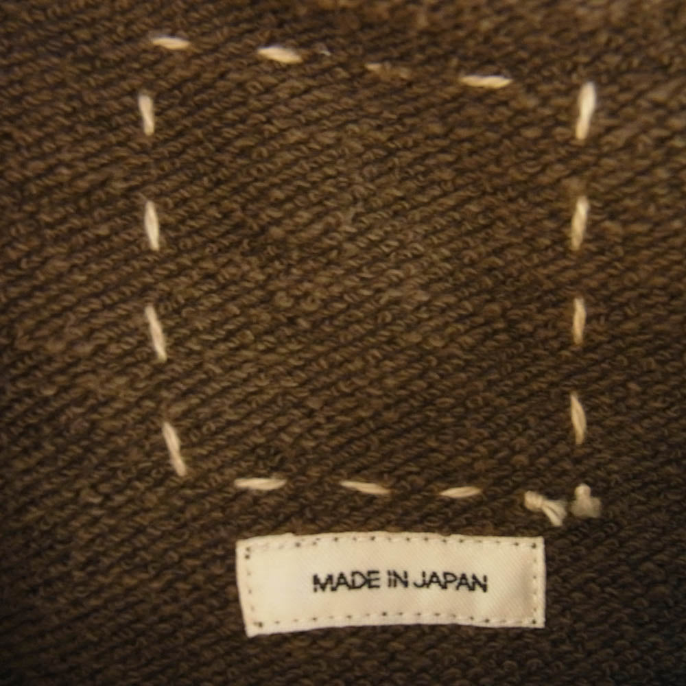 VISVIM ビズビム 18AW 011810501 0012 JUMBO SWEAT CREW L/S (N.D.) DK.MUD 藍泥染め クルーネック スウェット ブラウン 2 ブラウン系 2【中古】