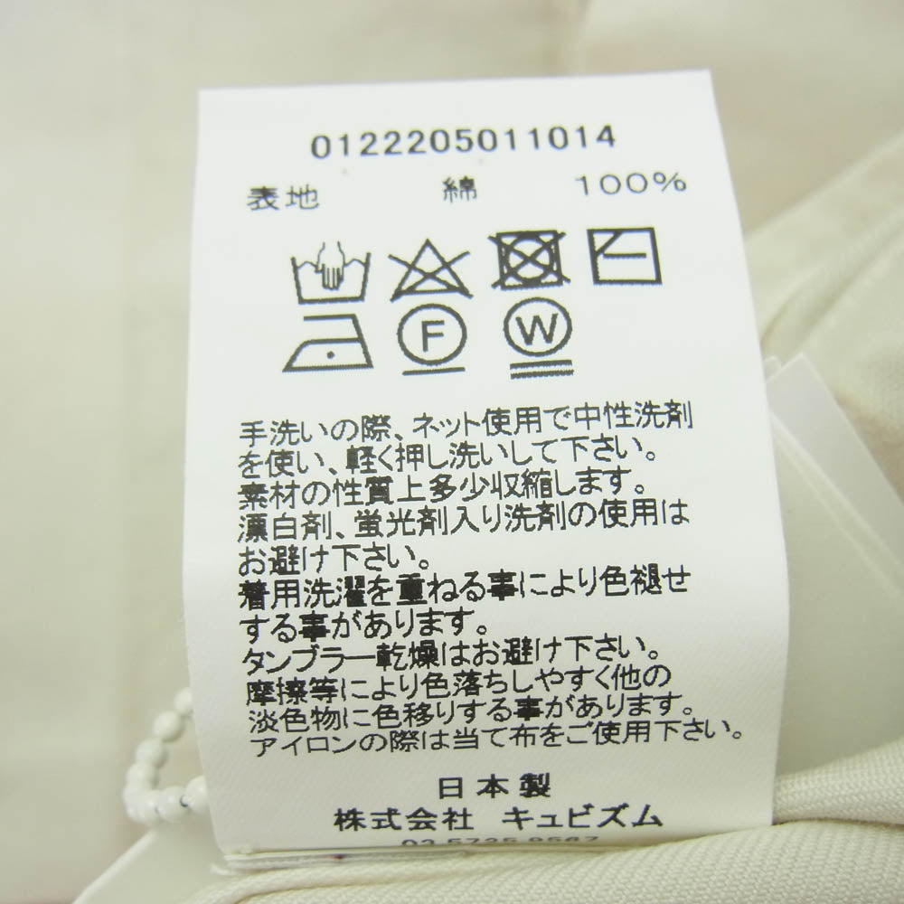 VISVIM ビズビム 0122205011014 WILCO SHIRT L/S ウェルコ 長袖 シャツ ホワイト系 2【中古】