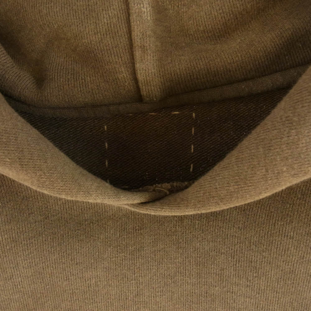 VISVIM ビズビム 17AW 0117105010012 JUMBO HOODIE P.O. (N.D.) ジャンボ フ－ディ プルオーバー スウェット パーカー ヴィンテージ USED 加工 ブラウン 2 ブラウン系 2【美品】【中古】