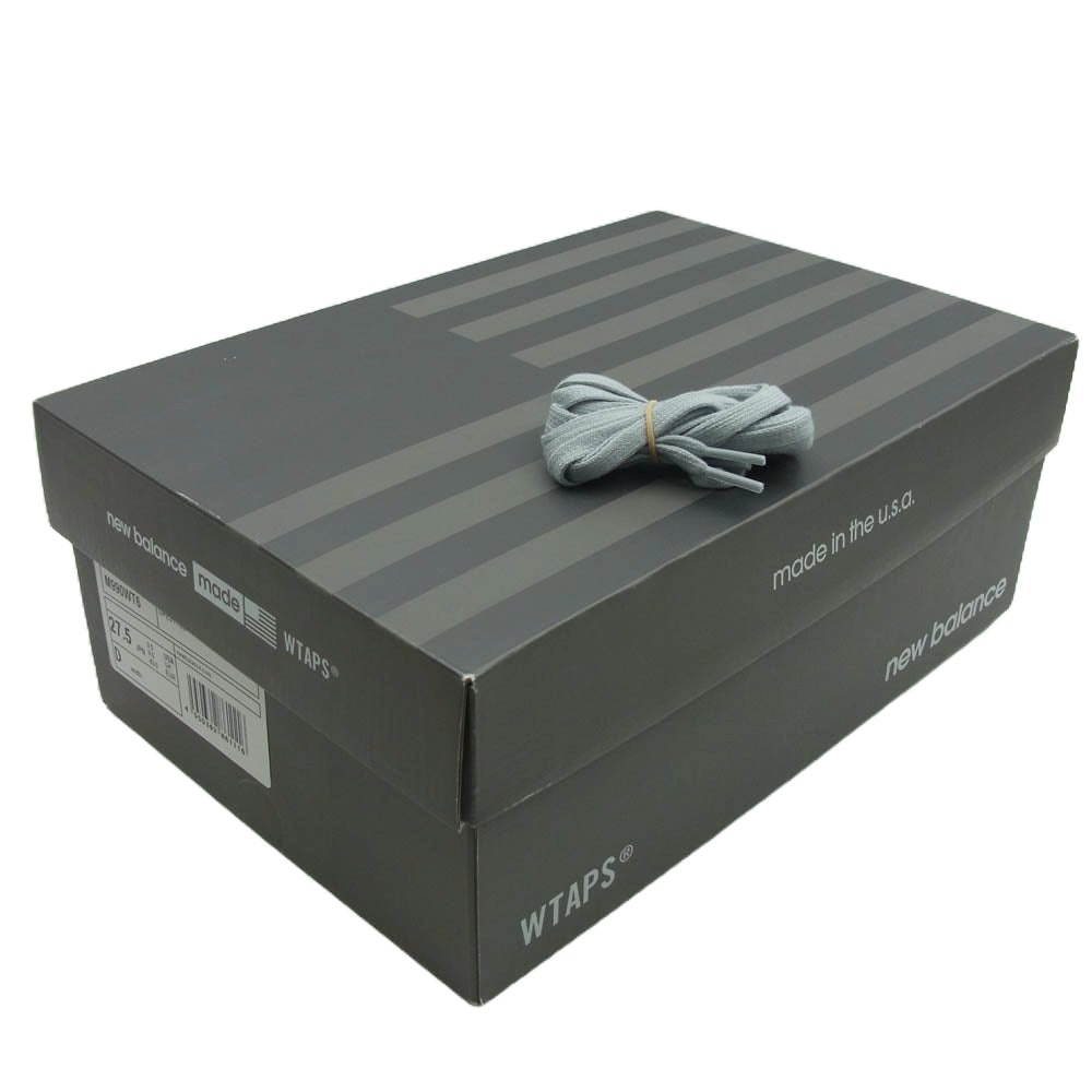 WTAPS ダブルタップス M990WT6 フェイクバスターズ鑑定済 New Balance ニューバランス 990V6 スエード メッシュ スニーカー グレー系 27.5cm【中古】