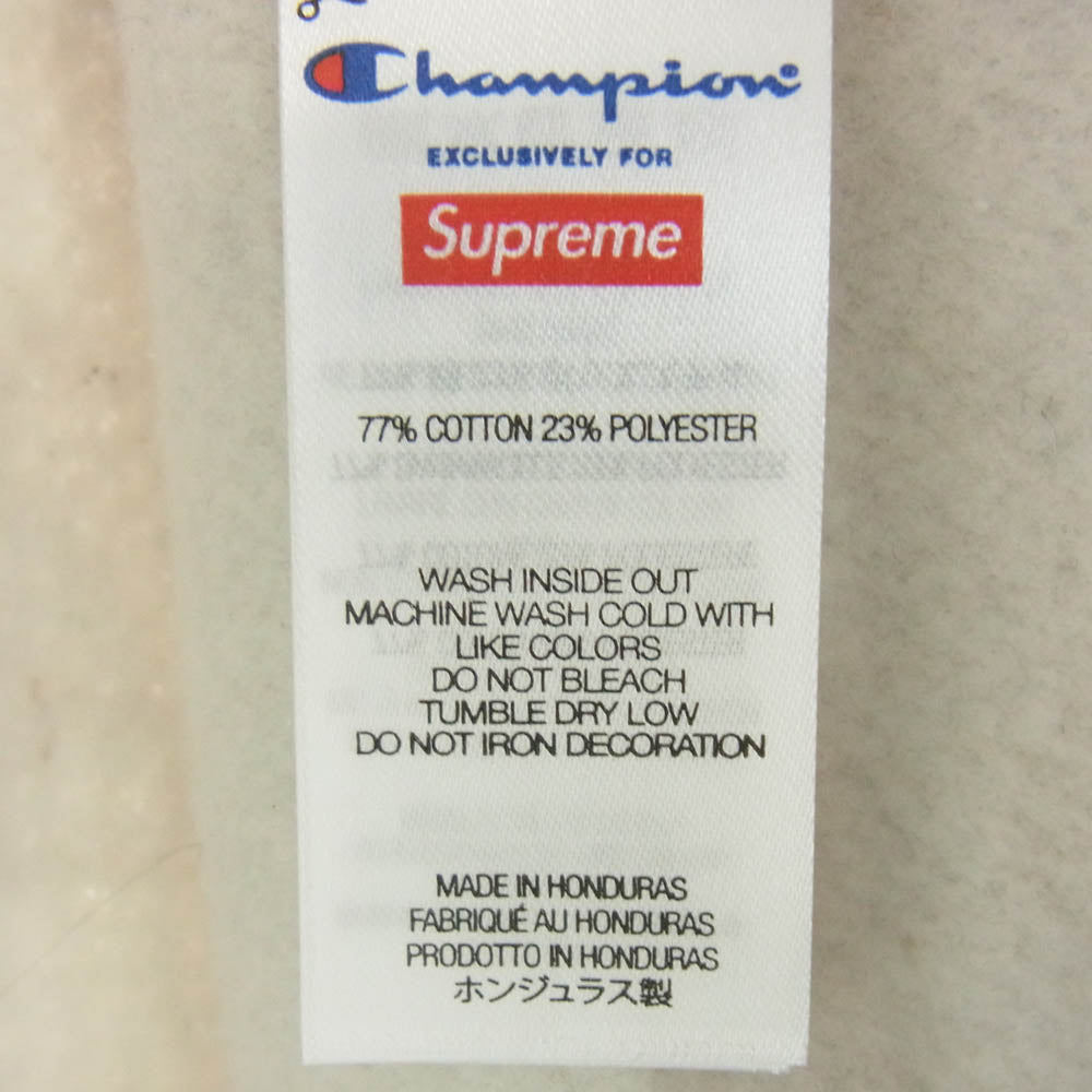 Supreme シュプリーム 25SS × Champion Hooded Sweatshirt Heather Grey チャンピオン フーデット パーカー ヘザー グレー グレー系 XL【新古品】【未使用】【中古】