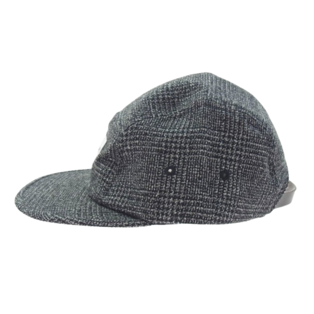 WTAPS ダブルタップス 20AW 202HCDT-HT03 T-5 CAP WOOL TWEED TEXTILE ウール ツイード キャップ ブラック系【中古】