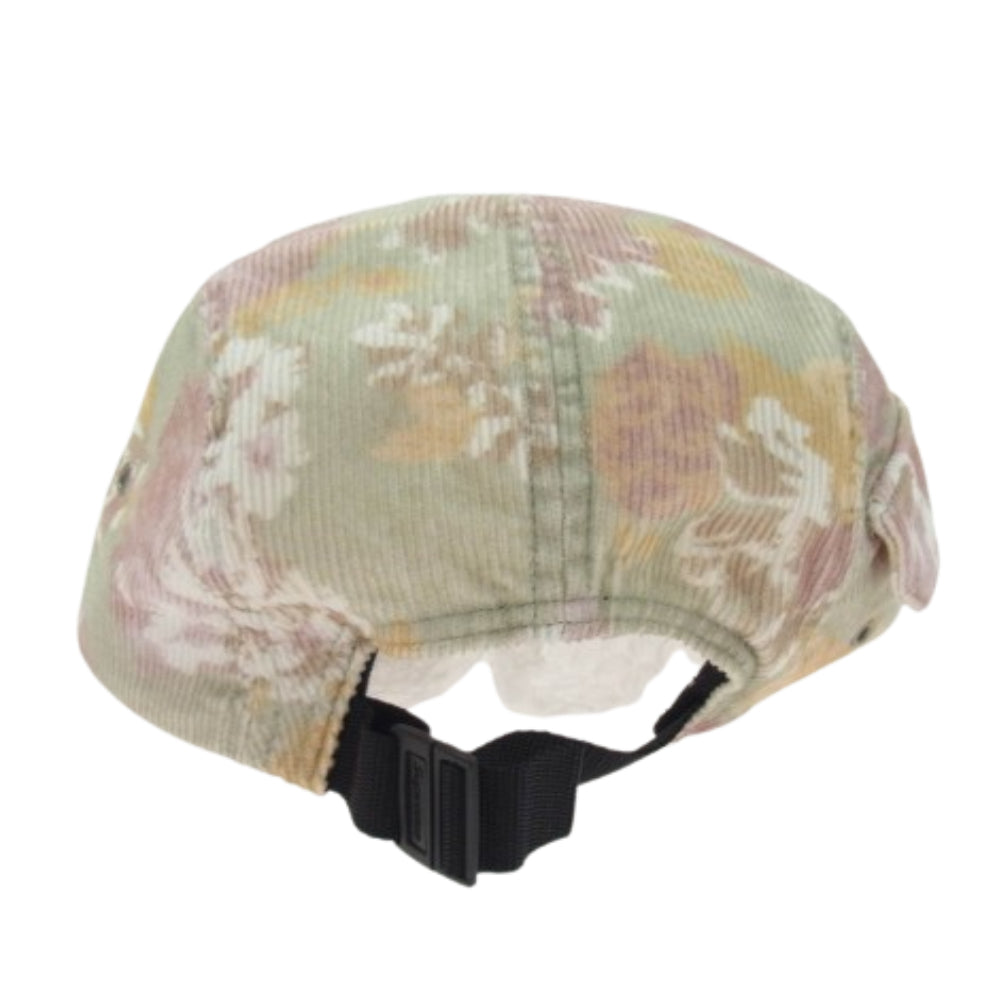 Supreme シュプリーム 24SS Corduroy Pocket Camp Cap Floral コーデュロイ ポケット キャンプ キャップ フローラル 総柄 マルチカラー系【美品】【中古】