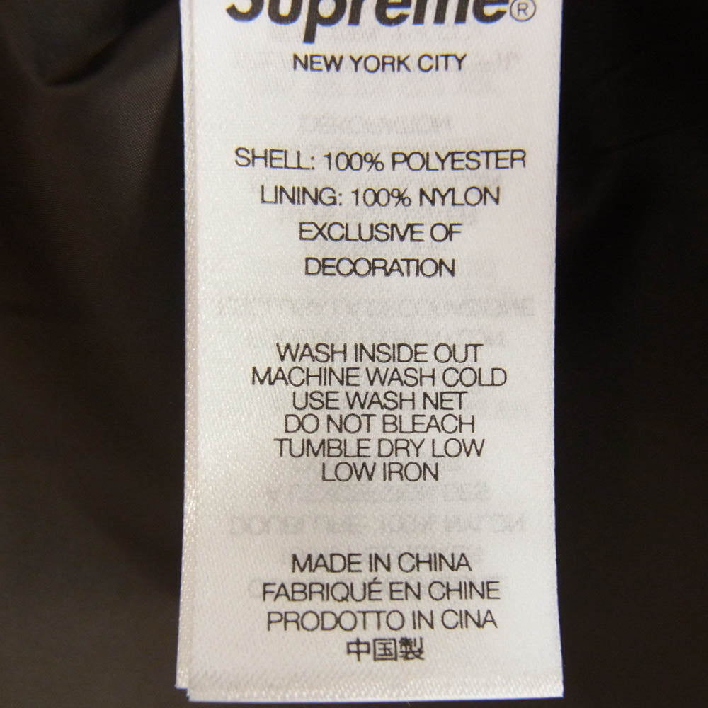 Supreme シュプリーム 25SS Reflective Ripstop Anorak リフレクティブ リップストップ ナイロン アノラック ブラック系 マルチカラー系 XL【新古品】【未使用】【中古】