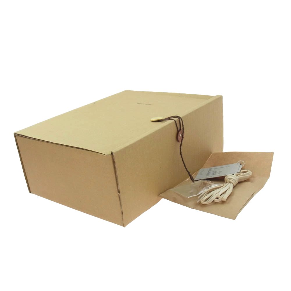 Hender Scheme エンダースキーマ mip-01 manual industrial products 01 レザー ハイカット スニーカー ベージュ系 実寸サイズ約26cm【中古】