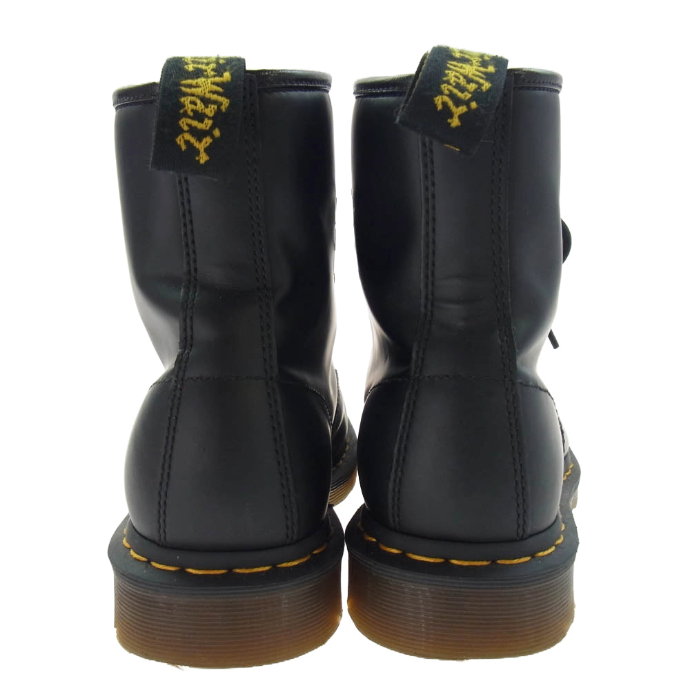 Dr.Martens ドクターマーチン 1460 8ホール レースアップ レザー ブーツ ブラック系 UK6【中古】