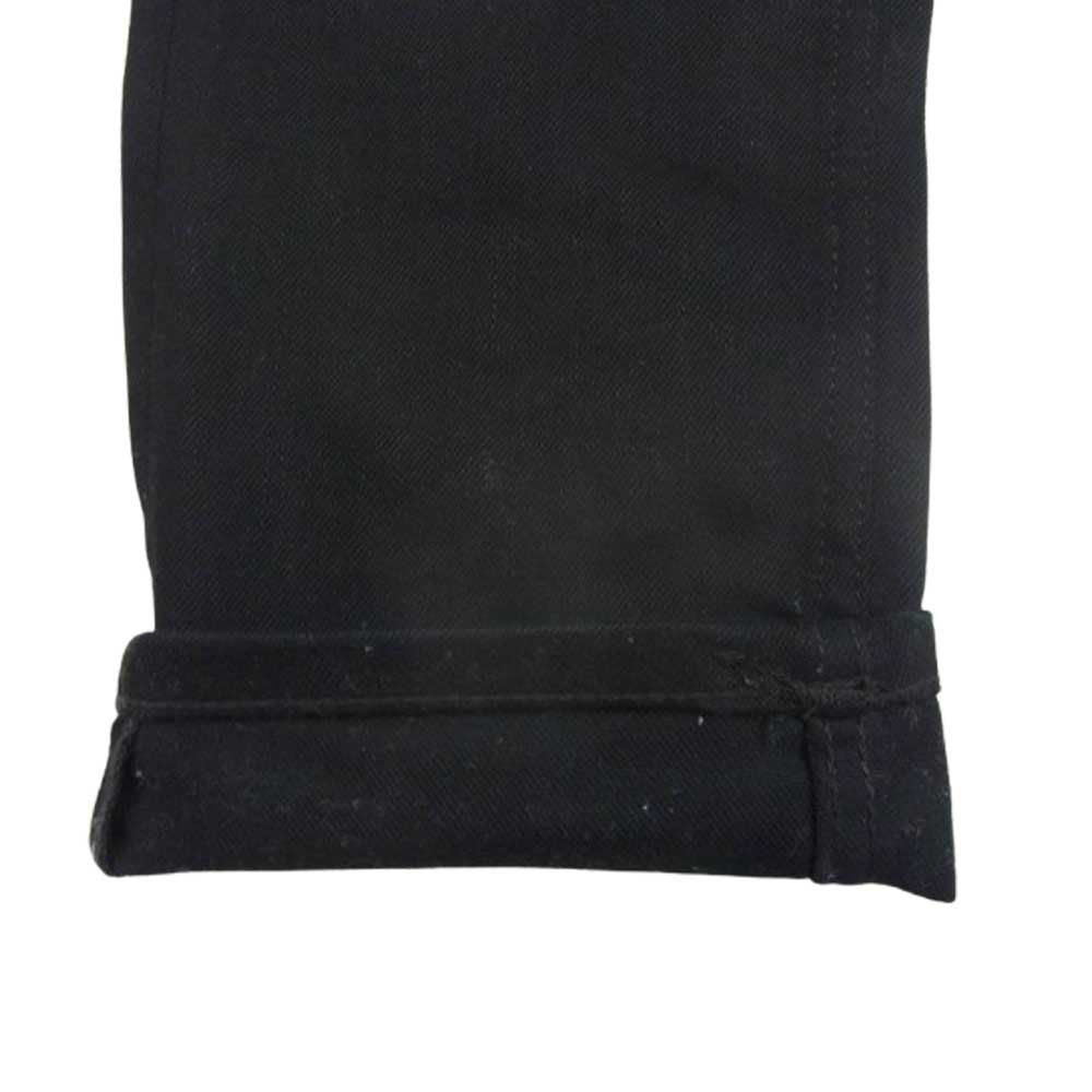 Nudie Jeans ヌーディージーンズ 1012725 LEAN DEAN ボタンフライ ブラック デニム パンツ ブラック系 W34L32【中古】