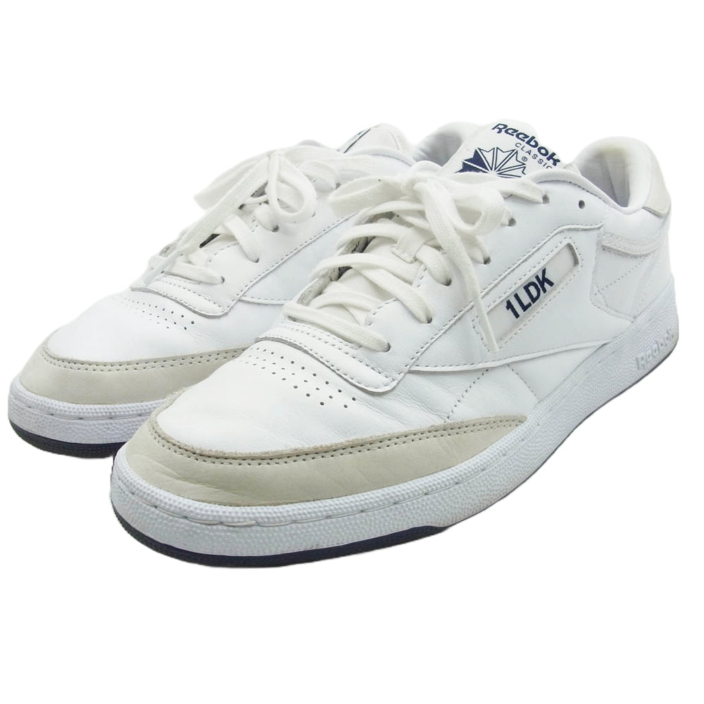 Reebok リーボック GZ0114 1LDK ワンエルディーケー CLUB C 85 WHITE/NAVY クラブC 85 ホワイト/ネイビー スニーカー ホワイト系 28cm【中古】