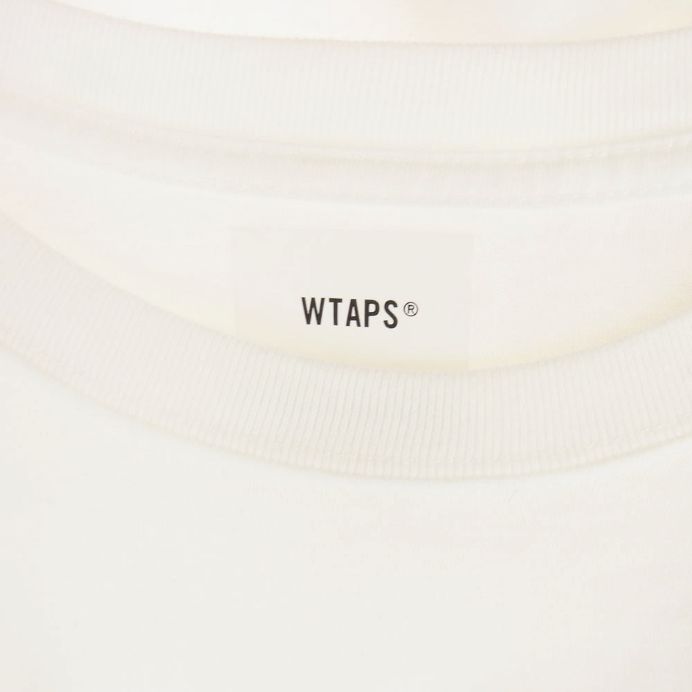 WTAPS ダブルタップス 211PCDT-ST02S LLW SS TEE ロゴ 半袖 Tシャツ ホワイト系 03【中古】