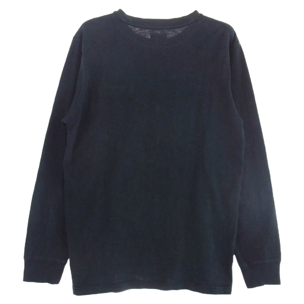 Supreme シュプリーム Pocket L/S Tee ポケット 長袖 Ｔシャツ ブラック系 M【中古】