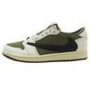 NIKE ナイキ DM7866-200 フェイクバスターズ鑑定済 Travis Scott Air Jordan 1 Low OG SP Reverse Olive トラヴィススコット エアジョーダン1 ロー OG SP リバースオリーブ スニーカー Reverse Olive 28.5cm【新古品】【未使用】【中古】