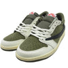 NIKE ナイキ DM7866-200 フェイクバスターズ鑑定済 Travis Scott Air Jordan 1 Low OG SP Reverse Olive トラヴィススコット エアジョーダン1 ロー OG SP リバースオリーブ スニーカー Reverse Olive 28.5cm【新古品】【未使用】【中古】