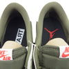 NIKE ナイキ DM7866-200 フェイクバスターズ鑑定済 Travis Scott Air Jordan 1 Low OG SP Reverse Olive トラヴィススコット エアジョーダン1 ロー OG SP リバースオリーブ スニーカー Reverse Olive 28.5cm【新古品】【未使用】【中古】