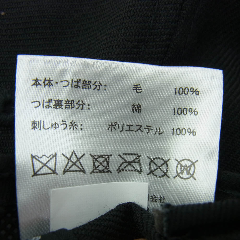 NEW ERA ニューエラ × Schott 9FIFTY SNAP BACK CAP TYPE ショット ロゴ キャップ ブラック系【中古】
