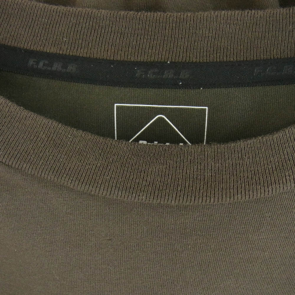 F.C.R.B. エフシーアールビー FCRB-240083 BIG LOGO L/S BAGGY TEE ビッグ ロゴ チーム バギー 長袖 Tシャツ オリーブ XL カーキ系 XL【中古】