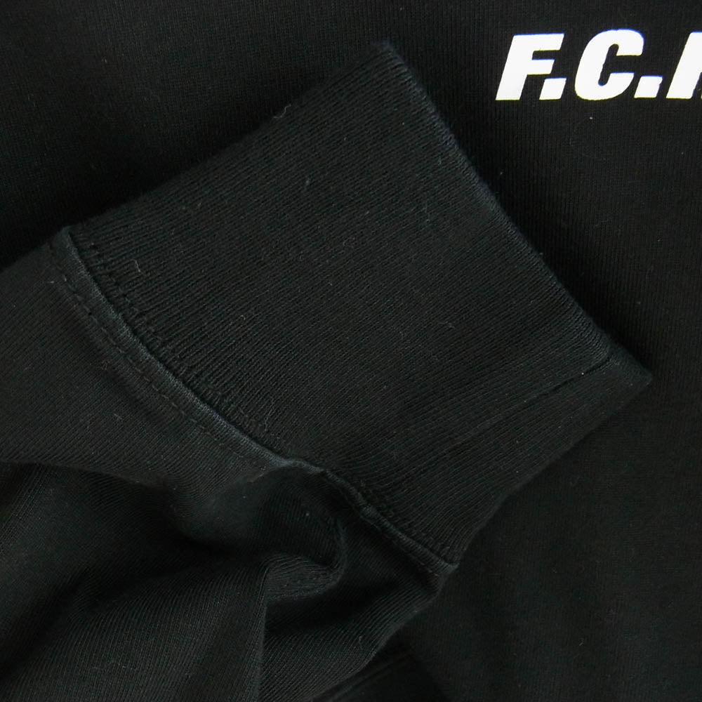 F.C.R.B. エフシーアールビー FCRB-242098 BLURRED BIG LOGO L/S TEAM BAGGY TEE(L BLACK) ビッグ ロゴ チーム バギー 長袖 Tシャツ ブラック L ブラック系 L【中古】