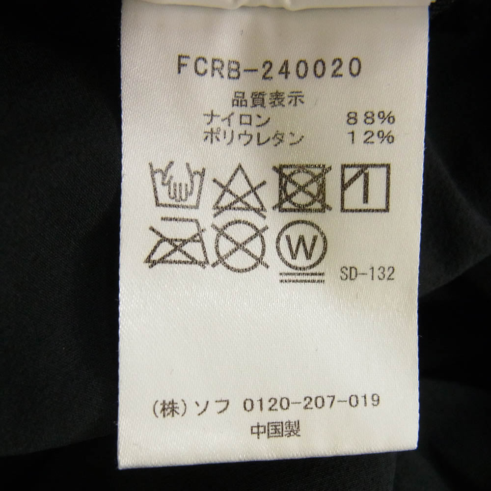 F.C.R.B. エフシーアールビー FCRB-240020 TEAM TRACK PANTS チーム トラック パンツ XL ブラック系 XL【中古】