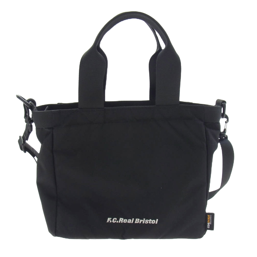 F.C.R.B. エフシーアールビー 24SS FCRB-240109 TOUR MINI TOTE BAG ハンド ショルダー バッグ ブラック系【中古】