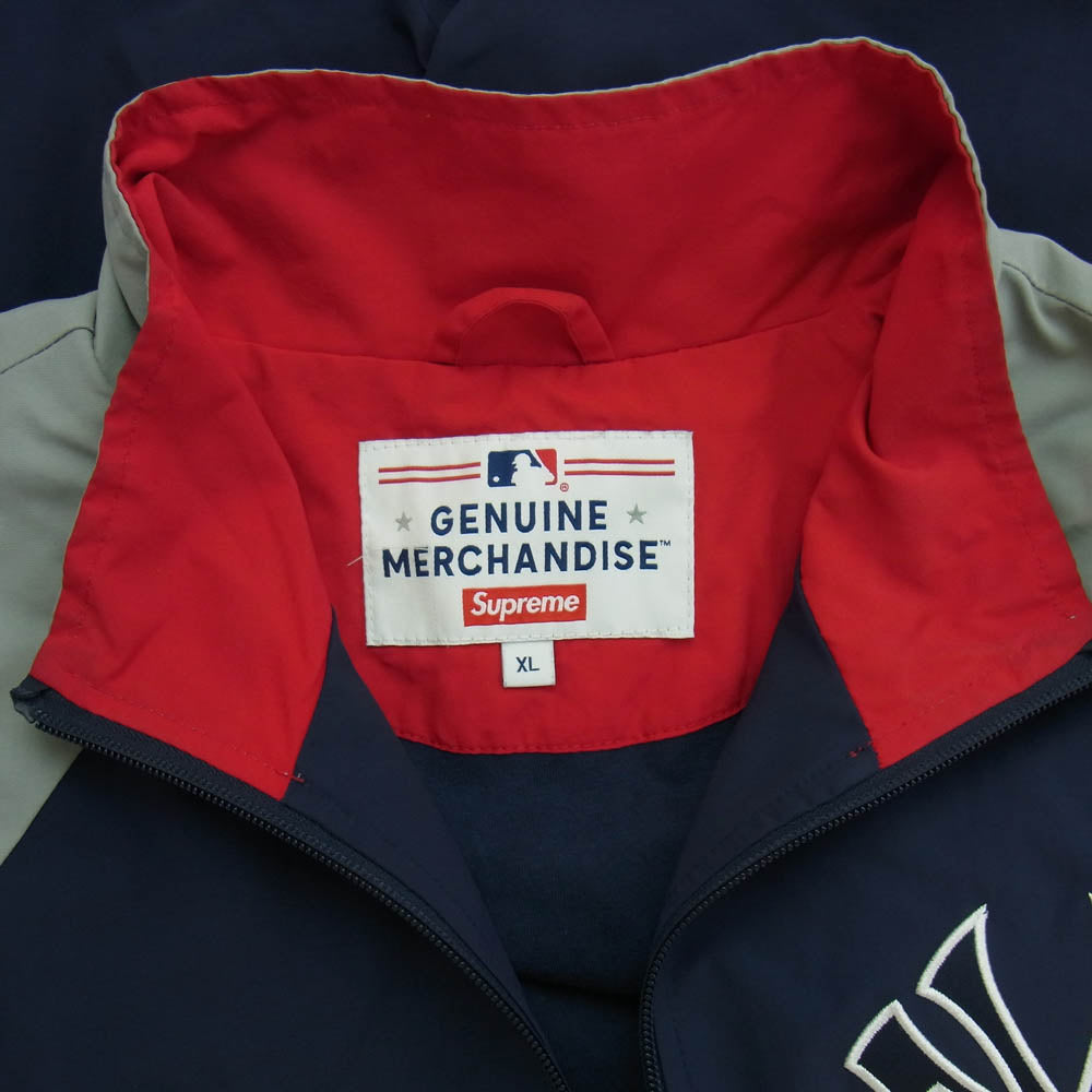 Supreme シュプリーム 21AW New York Yankees Track Jacket ニューヨーク ヤンキース トラック ジャケット マルチカラー系 XL【中古】