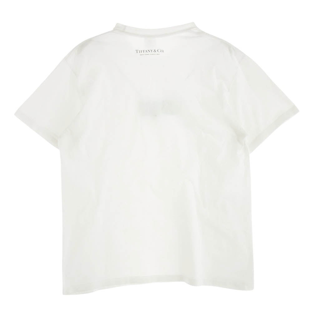 Supreme シュプリーム 21AW Tiffany & Co. Box Logo Tee White ティファニー ボックス ロゴ Tシャツ ホワイト Lサイズ ホワイト系 L【中古】