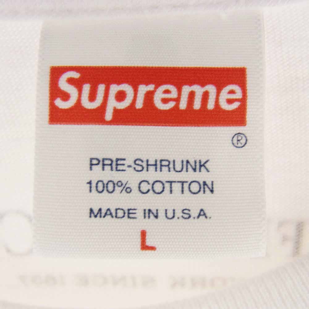Supreme シュプリーム 21AW Tiffany & Co. Box Logo Tee White ティファニー ボックス ロゴ Tシャツ ホワイト Lサイズ ホワイト系 L【中古】