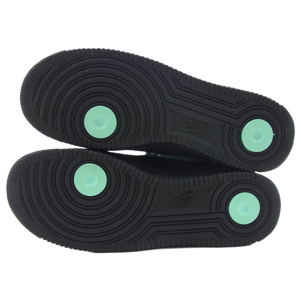 NIKE ナイキ DZ1382-001 フェイクバスターズ鑑定済 Tiffany & Co. ティファニー Air Force 1 Low 1837 エアフォース1 ローカット スニーカー ブラック系 28cm【中古】