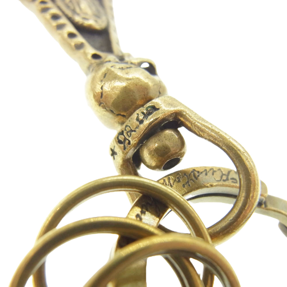 GALCIA ガルシア マリア キーフック キーホルダー ゴールド系【中古】