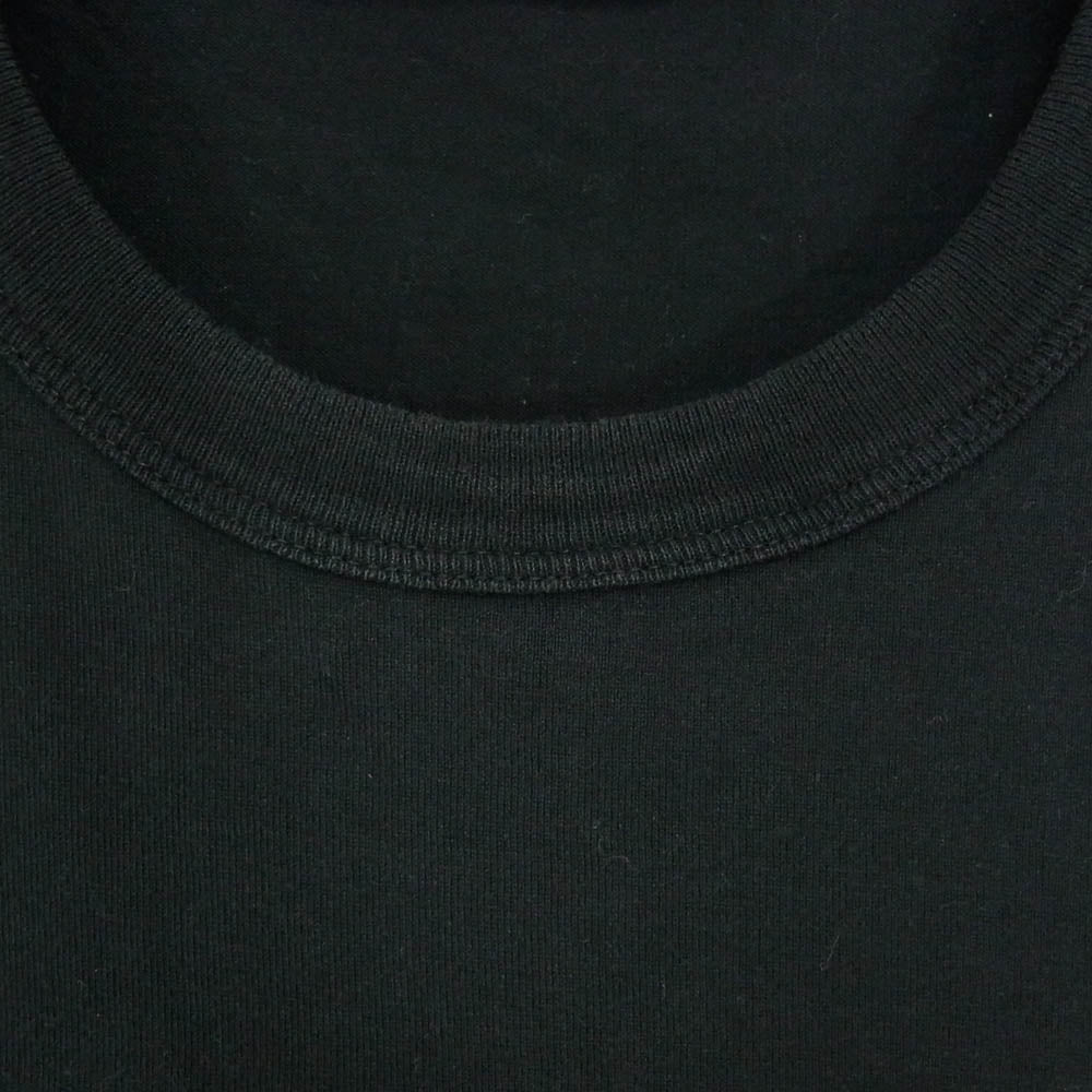 DOLCE&GABBANA ドルチェアンドガッバーナ クルーネック ロングスリーブカットソー 長袖 ブラック系 44【中古】