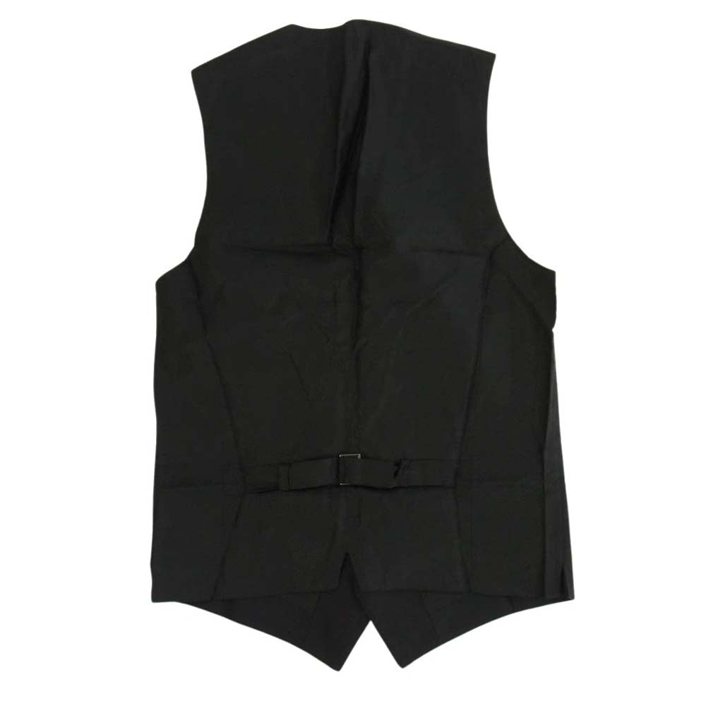 DOLCE&GABBANA ドルチェアンドガッバーナ G7312T バックバックル ベスト ブラック系 44【中古】