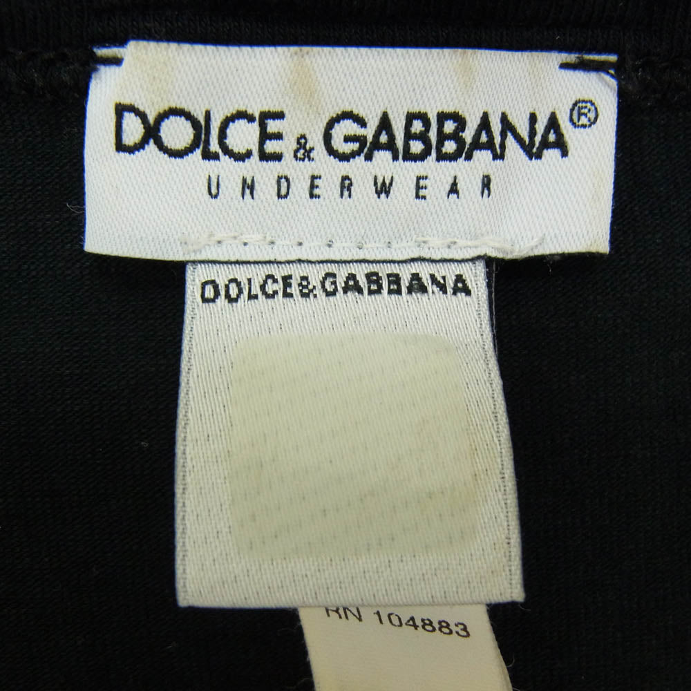 DOLCE&GABBANA ドルチェアンドガッバーナ サイドライン ロングスリーブ カットソー 長袖 S【中古】