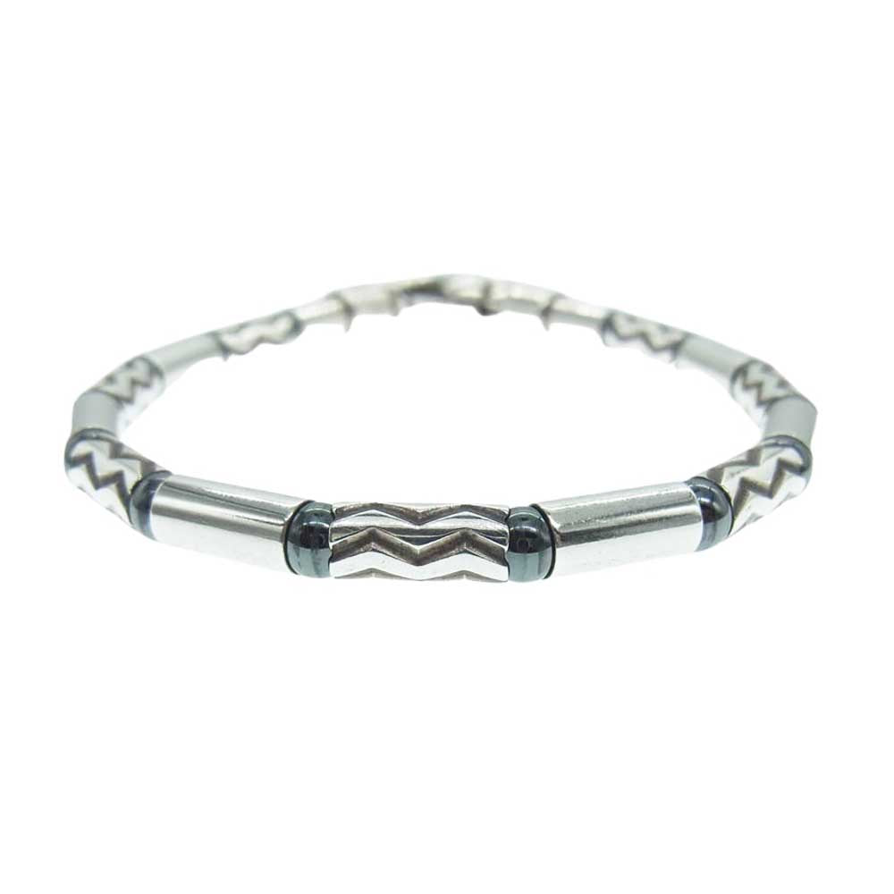 TIFFANY&Co. ティファニー ドイツ製 パイプ ビーズリンク ブレスレット アズテック ヘマタイト シルバー シルバー系【中古】