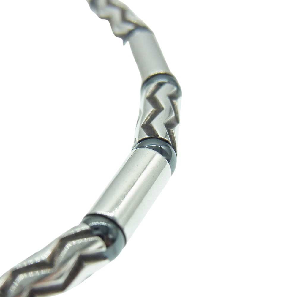 TIFFANY&Co. ティファニー ドイツ製 パイプ ビーズリンク ブレスレット アズテック ヘマタイト シルバー シルバー系【中古】