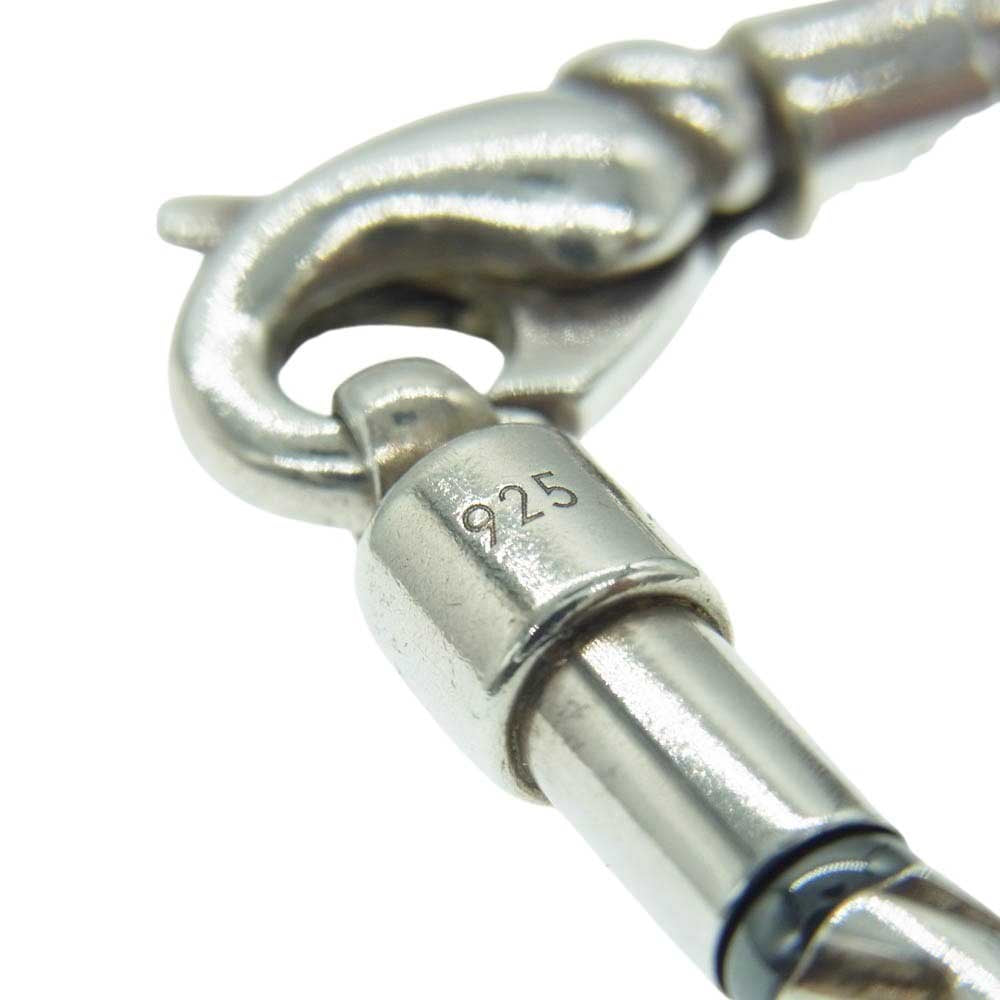 TIFFANY&Co. ティファニー ドイツ製 パイプ ビーズリンク ブレスレット アズテック ヘマタイト シルバー シルバー系【中古】