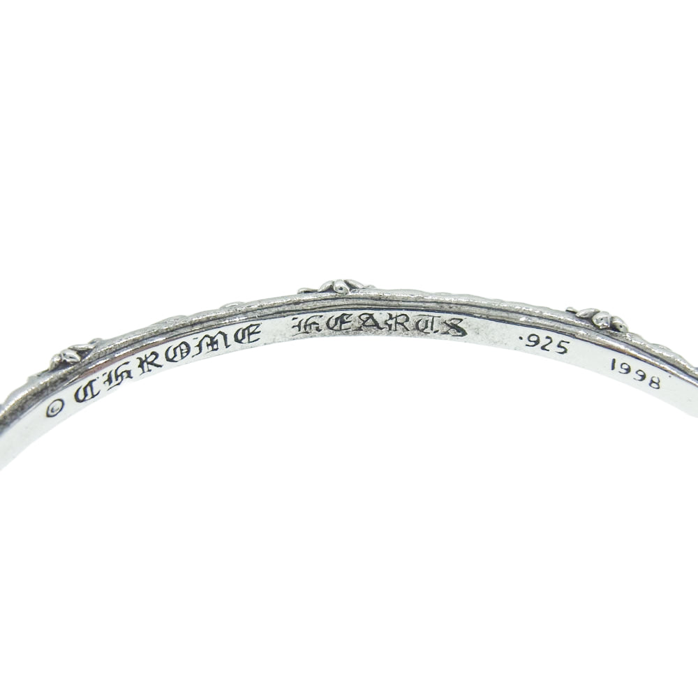 CHROME HEARTS クロムハーツ（原本無） BANGLE SBT SBT バンド バングル ブレスレット シルバー系【中古】