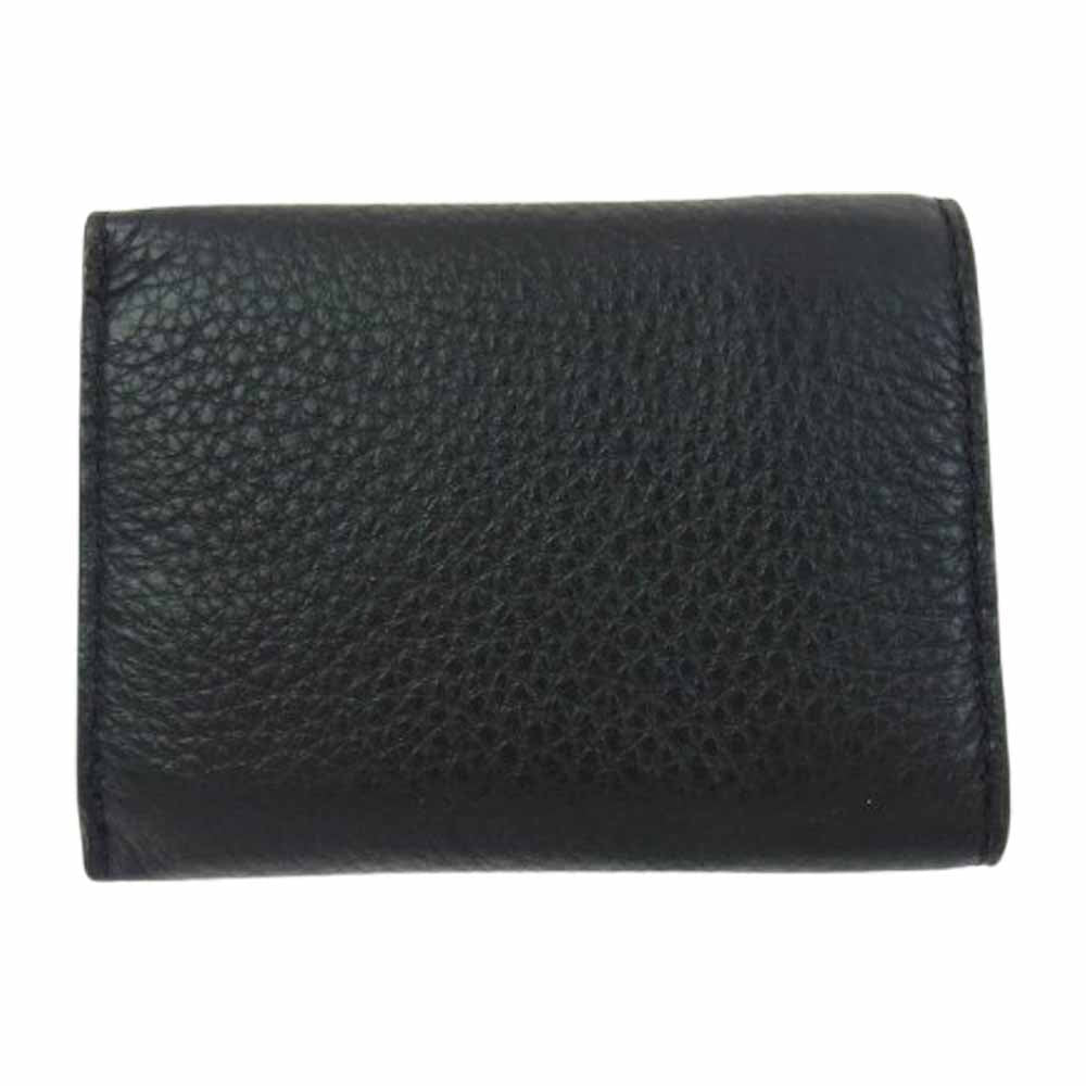 Kate Spade ケイトスペード ３つ折り財布 ウォレット ブラック系【中古】