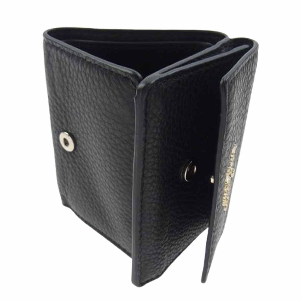 Kate Spade ケイトスペード ３つ折り財布 ウォレット ブラック系【中古】