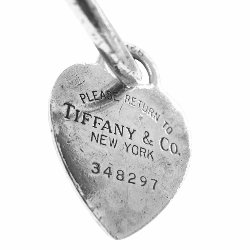 TIFFANY&Co. ティファニー リターン トゥ ハート タグ キーリング キーホルダー チャーム シルバー系【中古】