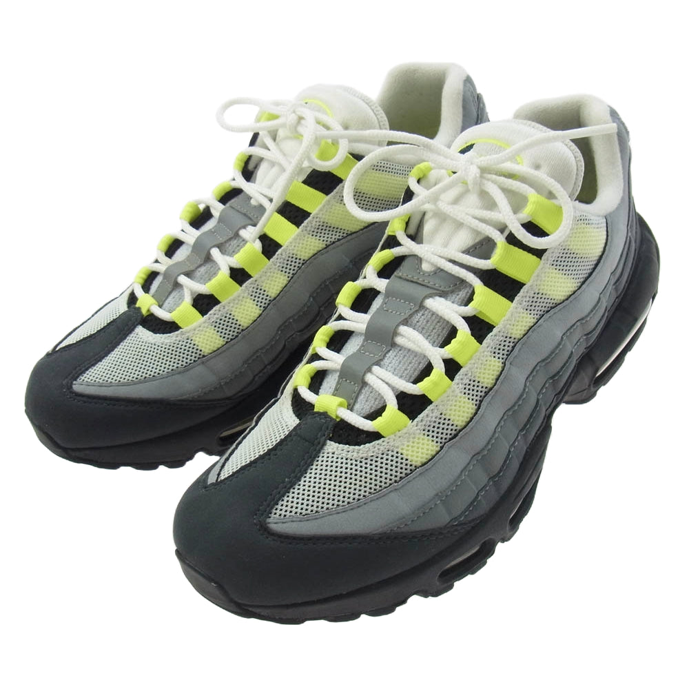 NIKE ナイキ CT1689-001 Air Max 95 OG Neon Yellow エアマックス95 ローカットスニーカー グレー系 イエロー系 27.5cm【中古】