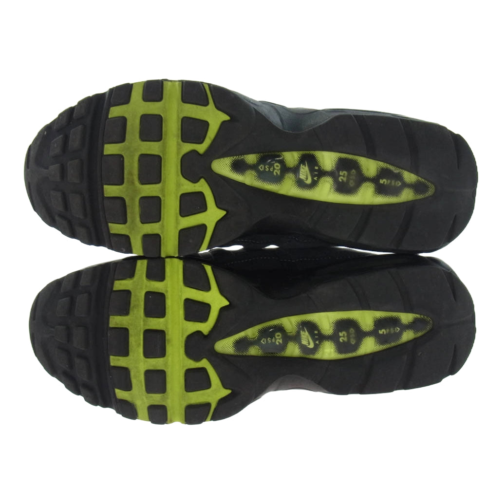 NIKE ナイキ CT1689-001 Air Max 95 OG Neon Yellow エアマックス95 ローカットスニーカー グレー系 イエロー系 27.5cm【中古】