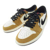 NIKE ナイキ CZ0790-107 Air Jordan 1 Low OG Rookie of the Year/Sail and Golden Harvest エアジョーダン1 ロー OG ルーキー オブ ザ イヤー/セイル アンド ゴールデン ハーベスト ロー スニーカー ホワイト系 ブラウン系 27cm【極上美品】【中古】