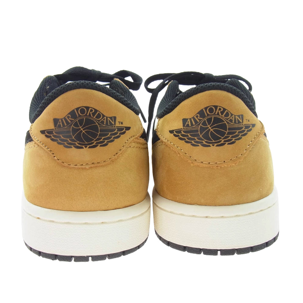 NIKE ナイキ CZ0790-107 Air Jordan 1 Low OG Rookie of the Year/Sail and Golden Harvest エアジョーダン1 ロー OG ルーキー オブ ザ イヤー/セイル アンド ゴールデン ハーベスト ロー スニーカー ホワイト系 ブラウン系 27cm【極上美品】【中古】