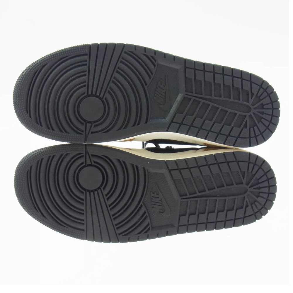 NIKE ナイキ CZ0790-107 Air Jordan 1 Low OG Rookie of the Year/Sail and Golden Harvest エアジョーダン1 ロー OG ルーキー オブ ザ イヤー/セイル アンド ゴールデン ハーベスト ロー スニーカー ホワイト系 ブラウン系 27cm【極上美品】【中古】