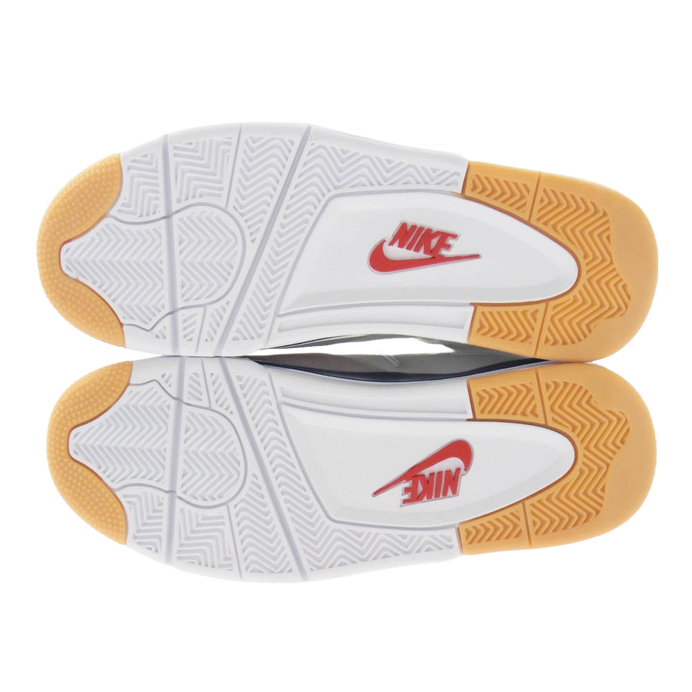 NIKE ナイキ DR5415-100 SB Air Jordan 4 Retro SP Summit White/Navy エアジョーダン4 レトロ SP サミットホワイト/ネイビー ハイカット スニーカー ホワイト系 ブルー系 27cm【極上美品】【中古】