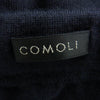 COMOLI コモリ 23SS X01-06006 カシミヤ シルク ニット パンツ ネイビー系 3【中古】