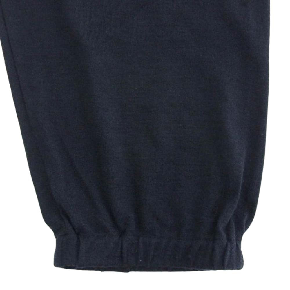 COMOLI コモリ 23SS X01-06006 カシミヤ シルク ニット パンツ ネイビー系 3【中古】