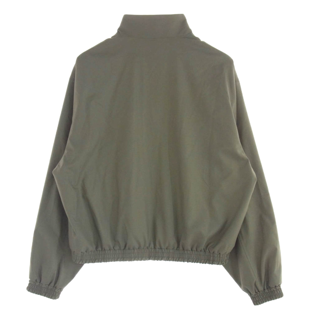 AURALEE オーラリー A24AB01WT SUPER FINE TROPICAL WOOL ZIP BLOUSON ジップアップ ウール ブルゾン ジャケット カーキ系 5【中古】