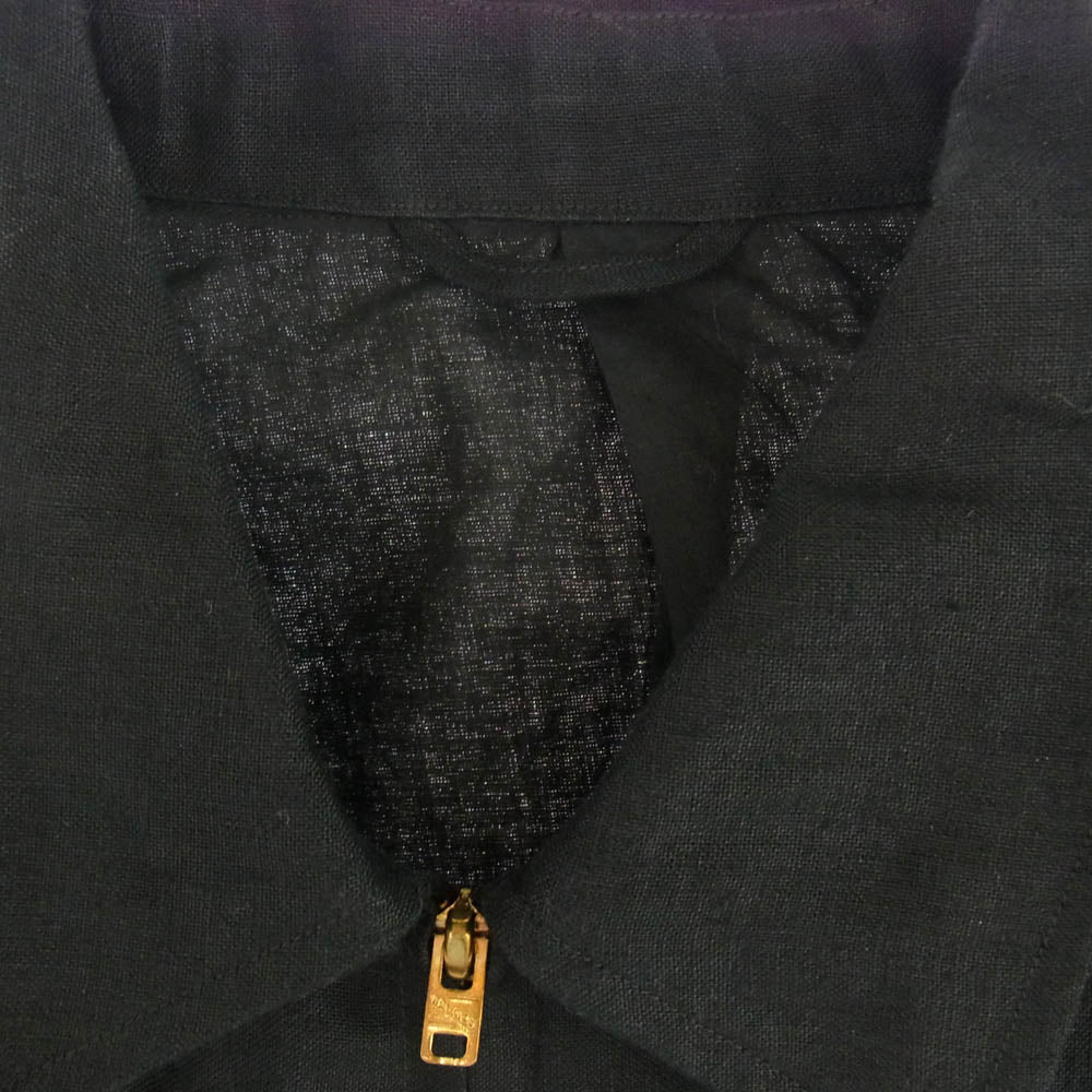 COMOLI コモリ 24SS Z01-01007 カナパ ジップ ショート ジャケット 