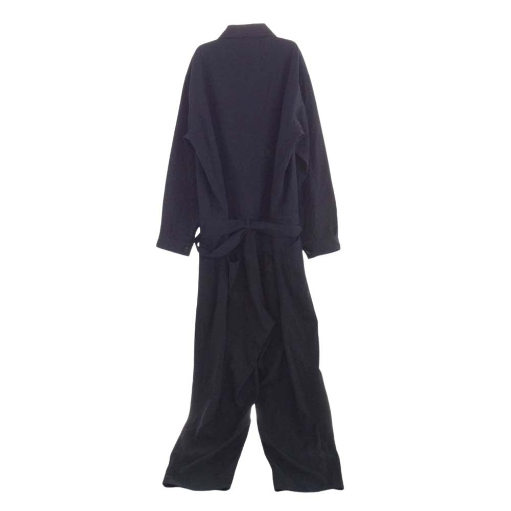 COMOLI コモリ 21AW U03-01011 ウールギャバ オールインワン ダークネイビー系 3【中古】